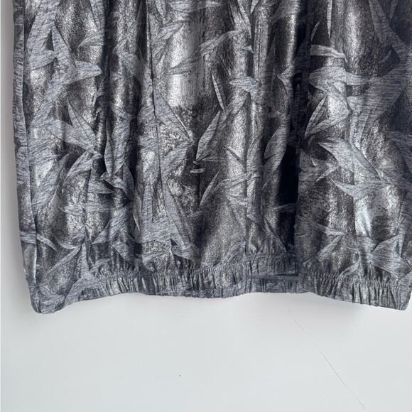 LACE Lagenlook Minimalist Gray Dress‎ Size XL French Canada Cut Out Texture - Picture 3 of 9